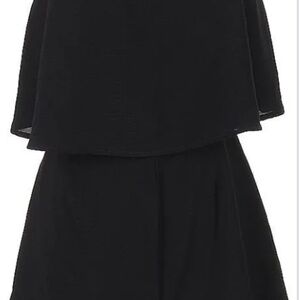 TOBI Elegant Black Layered Romper